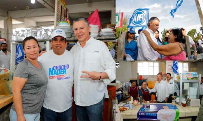 Propone Chucho Nader mayor impulso al desarrollo comercial y turístico en Tampico y Madero