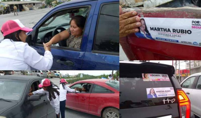 Automovilistas y choferes votarán PAN, apoyan a Martha Rubio.