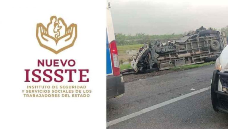 Lamenta ISSSTE fallecimiento de trabajador del instituto en accidente carretero.