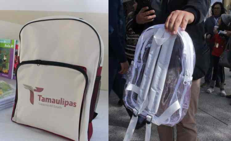 Duro golpe a la economía; promueven ley para obligar a los alumnos a usar mochilas transparentes.