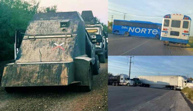 Amanecer violento en Reynosa y Río Bravo.