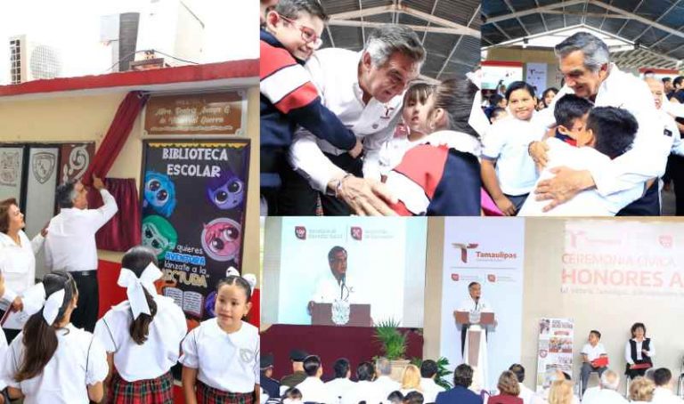 Con educación y valores estudiantes tendrán un mejor futuro: Américo.