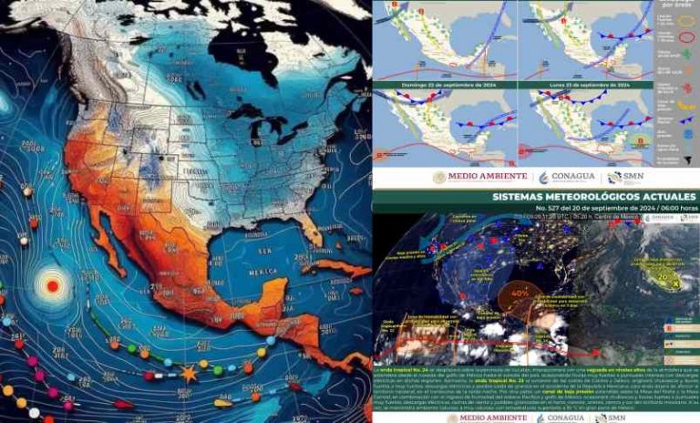 Pronostica SMN 48 frentes fríos para la temporada 2024-2025