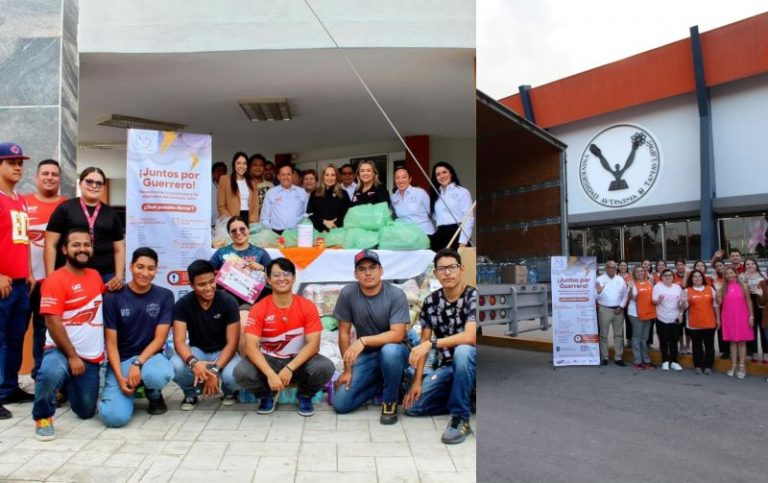 Concluye la UAT colecta de víveres “Juntos por Guerrero”.