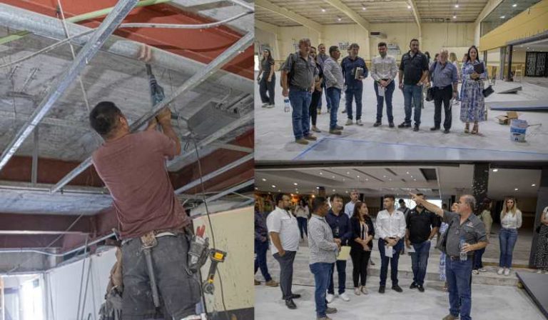 Supervisa el alcalde Alberto Granados los trabajos y logística en Mundo Nuevo para el CONACE 2024.