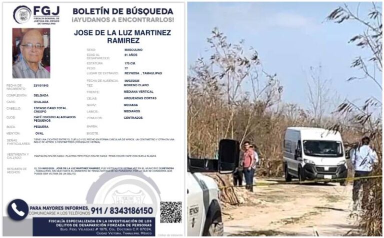 Encuentran sin vida a empresario texano desaparecido en Reynosa.