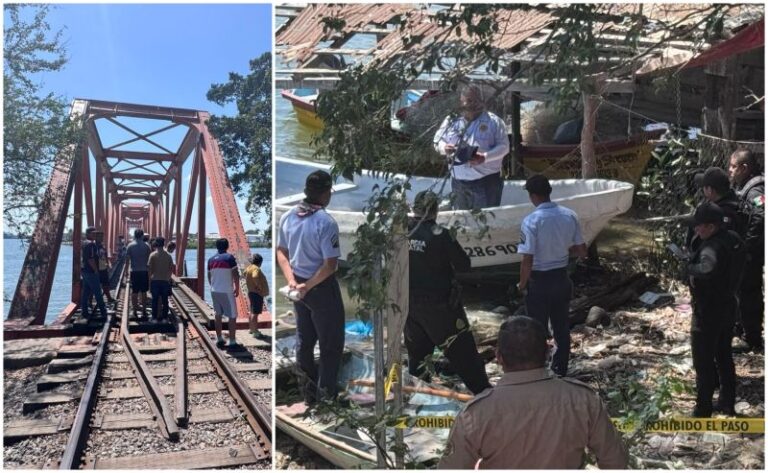 Perece menor tras caer de Puente Ferroviario en el río Pánuco