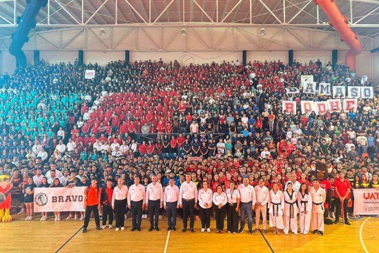 Inaugura rector Juegos Interfacultades UAT Zona Norte 2025