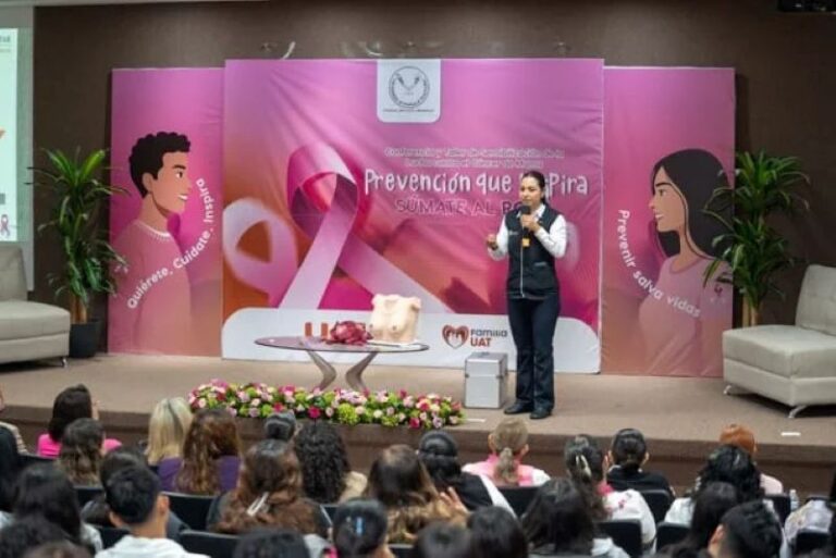 Promueve la UAT prevención y sensibilización sobre el cáncer de mama 