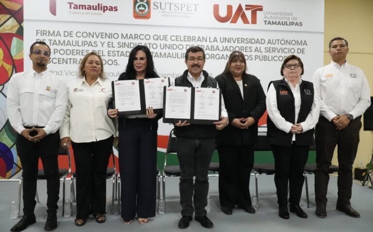 Otorgará la UAT becas a hijos de trabajadores del SUTSPET