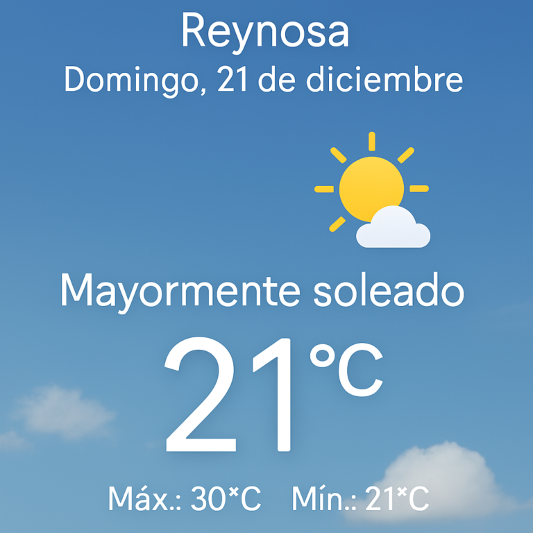 📰 Reynosa disfruta un domingo soleado y de barbacoa en familia