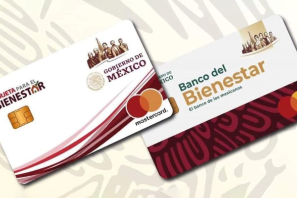 Tarjeta del Banco Bienestar.