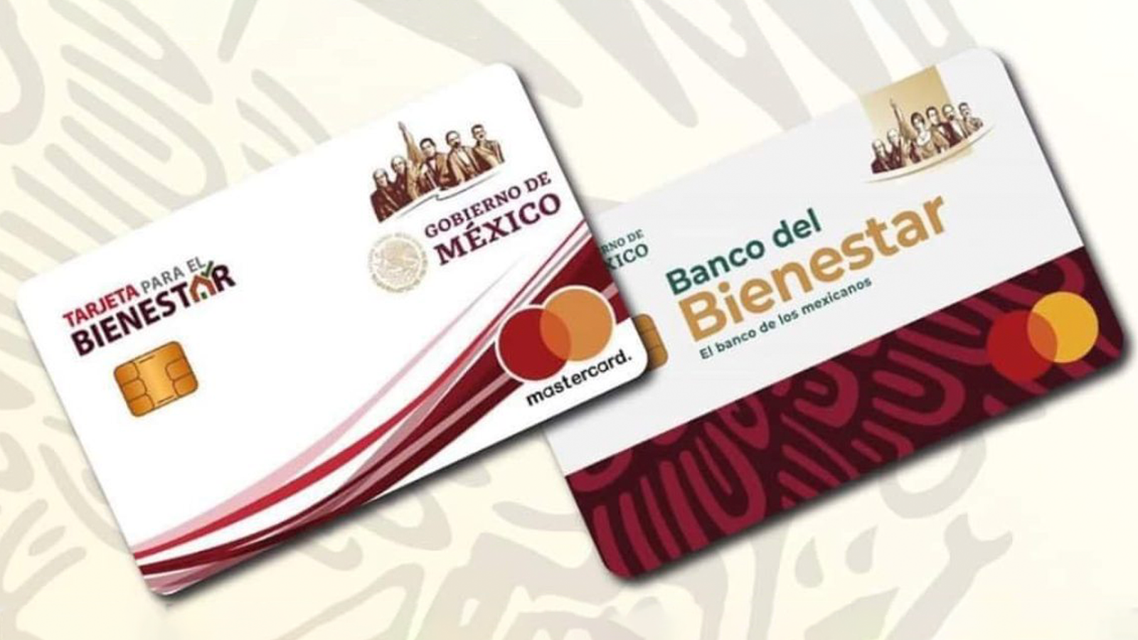 Tarjeta del Banco Bienestar.