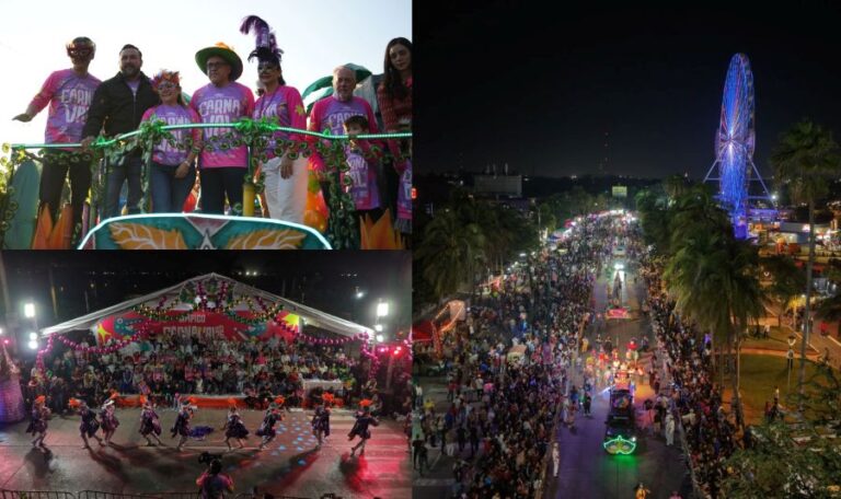 Entre juanchos, tiburones y ovnis, concluyó el Carnaval Tamaulipas