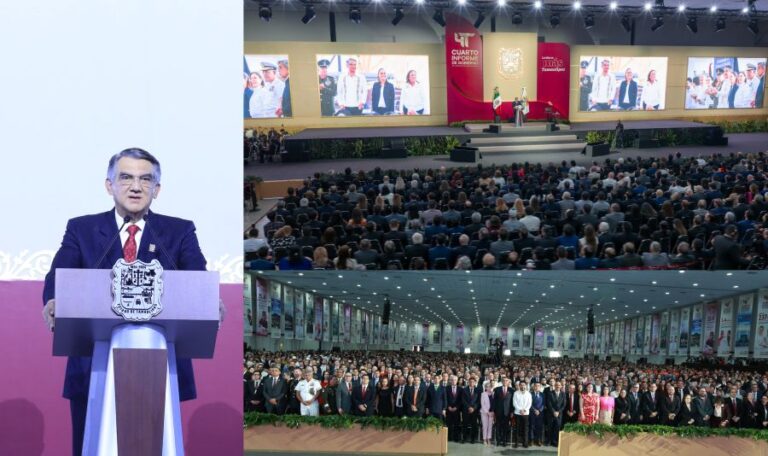 «Neutralizar a las oligarquías»: El firme llamado de Américo Villarreal en su Cuarto Informe