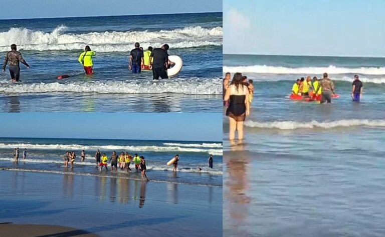 Rescatan a joven turista en Playa Miramar; muere horas después en el hospital